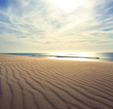 THE FIRST SUNBATHS IN ARCACHON